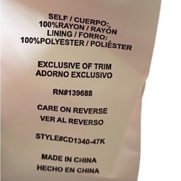 COCO + JAIMESON Havana Romance Halter Boho Maxi Floral V-Neck Dress size L - Picture 14 of 15